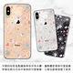 Corner4 iPhone XS / iPhone X 奧地利彩鑽雙料手機殼-知更鳥 product thumbnail 4