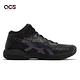 Asics 籃球鞋 GELHoop V14 4E 男鞋 超寬楦 黑 紫 緩震 輕量 透氣 亞瑟膠 亞瑟士 1063A051001 product thumbnail 4