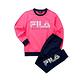 FILA KIDS 童長袖針織套裝-桃色 1WTT-8905-PC product thumbnail 2