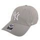 NEW ERA 47 品牌白色NY 繡線中性棒球帽(淺灰) product thumbnail 2