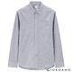 GIORDANO 男裝夏日單口袋棉麻襯衫-30 藍白條紋 product thumbnail 3