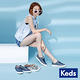 Keds 復古丹寧厚底綁帶休閒鞋-靛藍 product thumbnail 7