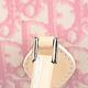 展示品Christian Dior滿版復古老花PVC飾漆皮條紋設計拉鍊手提波士頓包(粉紅) product thumbnail 10