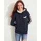 Hollister HCO 長袖 女 帽T  藍色 1087 product thumbnail 2