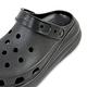 Crocs 卡駱馳 經典泡芙克駱格 CRUSH CLOG 女 黑色 增高中性鞋 休閒洞洞鞋 厚底涼鞋 輕量懶人鞋 防水拖鞋 207521-001 product thumbnail 6