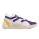 Puma 籃球鞋 TRC Blaze Court 男鞋 白 奶油 紫黃 Lakers 湖人配色 低筒 運動鞋 37658207 product thumbnail 6