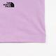【The North Face 官方旗艦】北面男女款紫色背部心型九宮格品牌印花短袖T恤｜81MPHCP product thumbnail 9