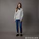 GIORDANO 女裝HYGGE系列立領半開襟上衣 - 03 中花灰 product thumbnail 3