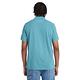 Timberland 男款風暴藍短袖POLO衫|A62T5DV7 product thumbnail 3