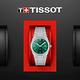 TISSOT 天梭 官方授權 PRX系列 70年代復刻石英對錶 情侶手錶 母親節禮物 送禮推薦-綠 T1374101109100+T1372101108100 product thumbnail 8