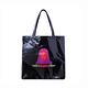 X-girl ANGEL FACE TOTE BAG肩背包-黑 product thumbnail 2