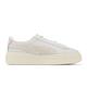 Puma 休閒鞋 Suede Platform Cutout Wns 女鞋 灰 粉 麂皮 大LOGO 微厚底 39723303 product thumbnail 3