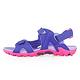 LOTTO 義大利 童 排水磁扣涼鞋 (紫) product thumbnail 4