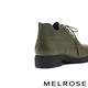短靴 MELROSE 經典質感全真皮純色綁帶造型低跟短靴－綠 product thumbnail 4