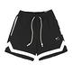 Nike 短褲 Swoosh Fly Shorts 女款 黑 白 速乾 寬鬆 運動褲 FN0149-010 product thumbnail 2