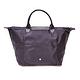 【LONGCHAMP】L1623619645 經典LE PLIAGE CLUB 短把摺疊手提刺繡水餃包 M號(深紫色) product thumbnail 2