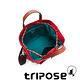 tripose 漫遊系列岩紋手提斜背水桶包 番茄紅 product thumbnail 5