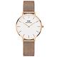 Daniel Wellington DW 手錶 Petite Melrose 32mm玫瑰金米蘭金屬錶 DW00100163 product thumbnail 2