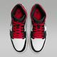 NIKE AIR JORDAN 1 MID 男籃球鞋-白黑紅-DQ8426106 product thumbnail 4