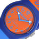 Superdry 極度乾燥 多彩 矽膠 運動腕錶-橘藍帶/橘面/37mm product thumbnail 2