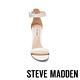 STEVE MADDEN-MARLEY 特殊壓紋一字高跟涼鞋-白色 product thumbnail 3