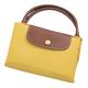 LONGCHAMP Le Pliage 經典短把手提包(黃/M) product thumbnail 5