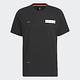 Adidas TH REF Tee [IA8095] 男 短袖 上衣 T恤 亞洲版 運動 訓練 休閒 寬鬆 棉質 黑 product thumbnail 4
