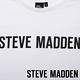STEVE MADDEN-時尚品牌LOGO T-Shirt-白色 product thumbnail 3