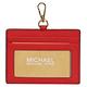 MICHAEL KORS JET SET TRAVEL金屬LOGO橫式證件夾(紅) product thumbnail 4