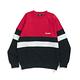 XLARGE PANELED CREWNECK SWEAT大學T-桃紅 product thumbnail 2