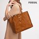 FOSSIL Tremont 真皮托特包-干邑色 ZB1826222 product thumbnail 5