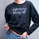 Levis 女款 重磅大學T 全一色亮面膠印Logo 寬鬆休閒版型 product thumbnail 6