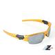 【Z-POLS】兒童專用烤漆質感黃 專業安全電鍍水銀黑PC運動太陽眼鏡(抗UV400紫外線舒適框體設計) product thumbnail 5