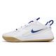 Nike 排球鞋 Air Zoom HyperAce 3 男鞋 女鞋 白 藍 氣墊 室內運動 羽排鞋 運動鞋 FQ7074-106 product thumbnail 2