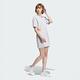 adidas 洋裝 女款 運動洋裝 長版上衣 三葉草 VARCT DRESS 灰 IU4771 product thumbnail 3