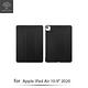 Metal-Slim Apple iPad Air 10.9吋 2020 (第4代) 新款高仿小牛皮三折磁吸站立皮套 product thumbnail 4