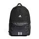 adidas 後背包 Logo Backpack 黑 白 雙肩背 包包 男女款 基本款 書包 愛迪達 HG0348 product thumbnail 2