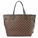 LV N41603 Neverfull MM咖啡棋盤格紋托特包(粉) product thumbnail 7