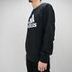 ADIDAS ID BOS GR SWEAT 男大學長袖T 黑 product thumbnail 2