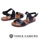 Vince Camuto 渡假休閒素色一字平底涼鞋-黑色 product thumbnail 6