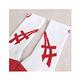 Asics 襪子 Logo Socks 男女款 白 紅 台灣製 加厚底 亞瑟士 長襪 中筒襪 運動襪 3033B365601 product thumbnail 4