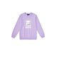 FILA KIDS 女童長袖圓領上衣-紫色 5TEX-8909-PL product thumbnail 2