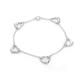 二手品 Tiffany&Co. Open Heart 5愛心925純銀手鍊 product thumbnail 2