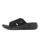 Skechers 拖鞋 Go Walk Arch Fit Sandal-Rejoice 女鞋 黑 支撐 休閒 涼拖鞋 140832BBK product thumbnail 3