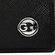 GINZA U 經典金屬LOGO防刮皮革名片夾(黑色) product thumbnail 4