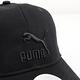 Puma 棒球帽 Archive Logo 黑 全黑 男女款 老帽 可調帽圍 刺繡 基本款 鴨舌帽 帽子 02255415 product thumbnail 5