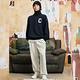 CONVERSE ESSENTIAL SWEATSHIRT 長袖上衣 男女 黑色-10026553-A01 product thumbnail 2