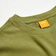 EDWIN 橘標 大寬版口袋短袖T恤-男-灰綠色 product thumbnail 4