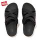 【FitFlop】ADONIS ADJUSTABLE SLIDES 多帶交錯可調式涼鞋-男(靓黑色) product thumbnail 4