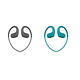SONY 索尼 NW-WS623 (4GB) 藍牙入耳頸掛耳機 防水 運動 游泳耳機 product thumbnail 2